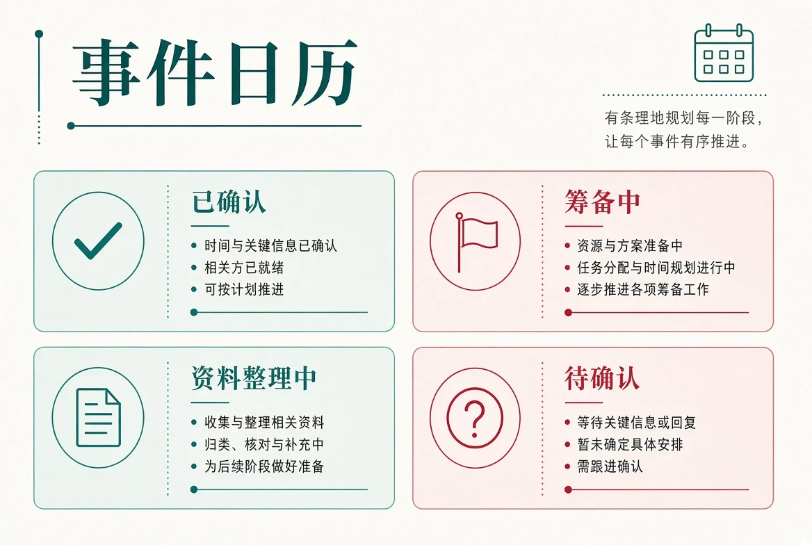 吃瓜网事件日历主题图